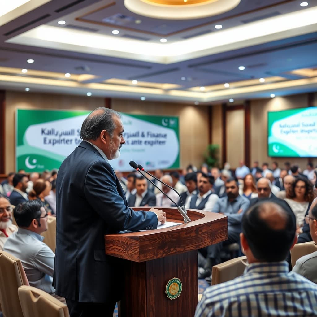 پائیدار معاشی نمو کے لیے برآمدات کا فروغ حکومت کی ترجیح ہے، بلال اظہر کیانی