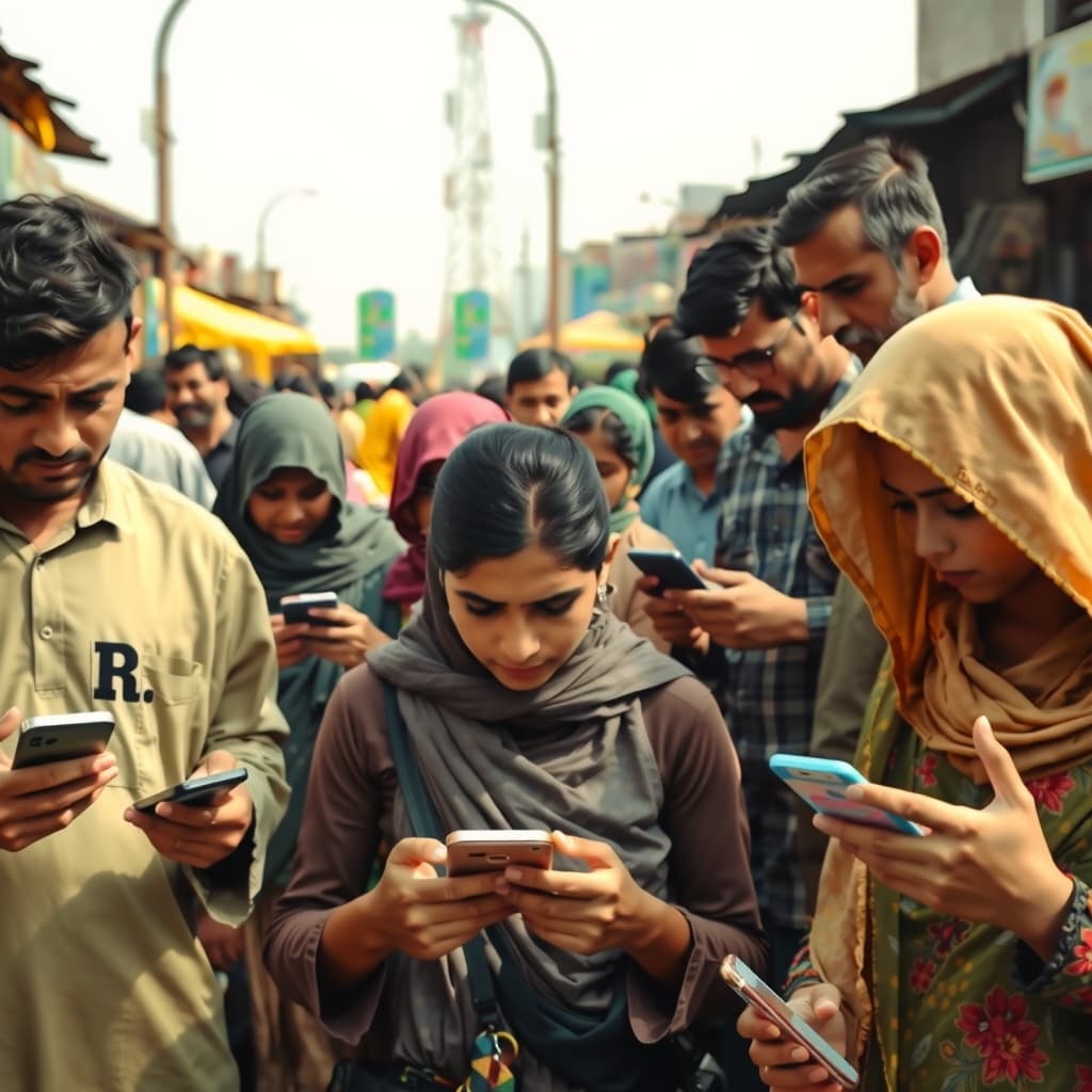 پاکستان میں موبائل سبسکرپشنز 21 کروڑ تک پہنچ گئیں، براڈبینڈ استعمال میں بھی اضافہ