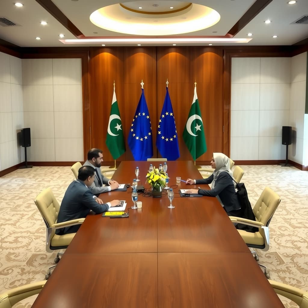 پاکستان اور یورپی یونین کا انسداد دہشت گردی تعاون بڑھانے پر اتفاق