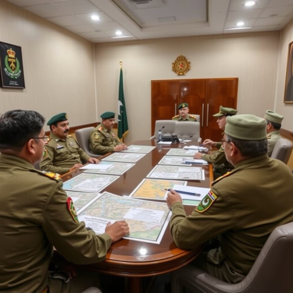 عاصم منیر کا پشاور کور ہیڈکوارٹرز دورہ، انسداد دہشت گردی کارروائیاں جاری رکھنے کی ہدایت