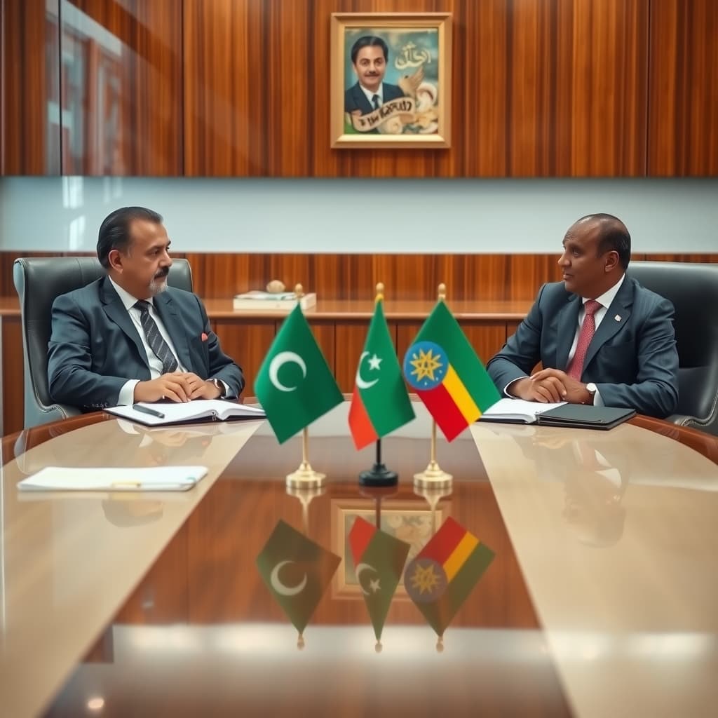 پاکستان اور ایتھوپیا کا تجارت، سرمایہ کاری اور بینکاری روابط مضبوط بنانے پر زور