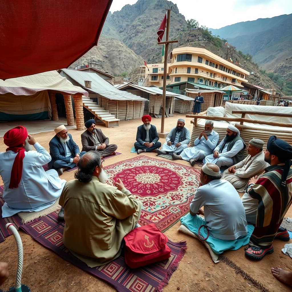 خیبرپختونخوا کے 12 ایمرجنسی اضلاع میں مسلح گروہوں کے انخلا کے لیے 48 رکنی کونسل کو مذاکرات کا ٹاسک