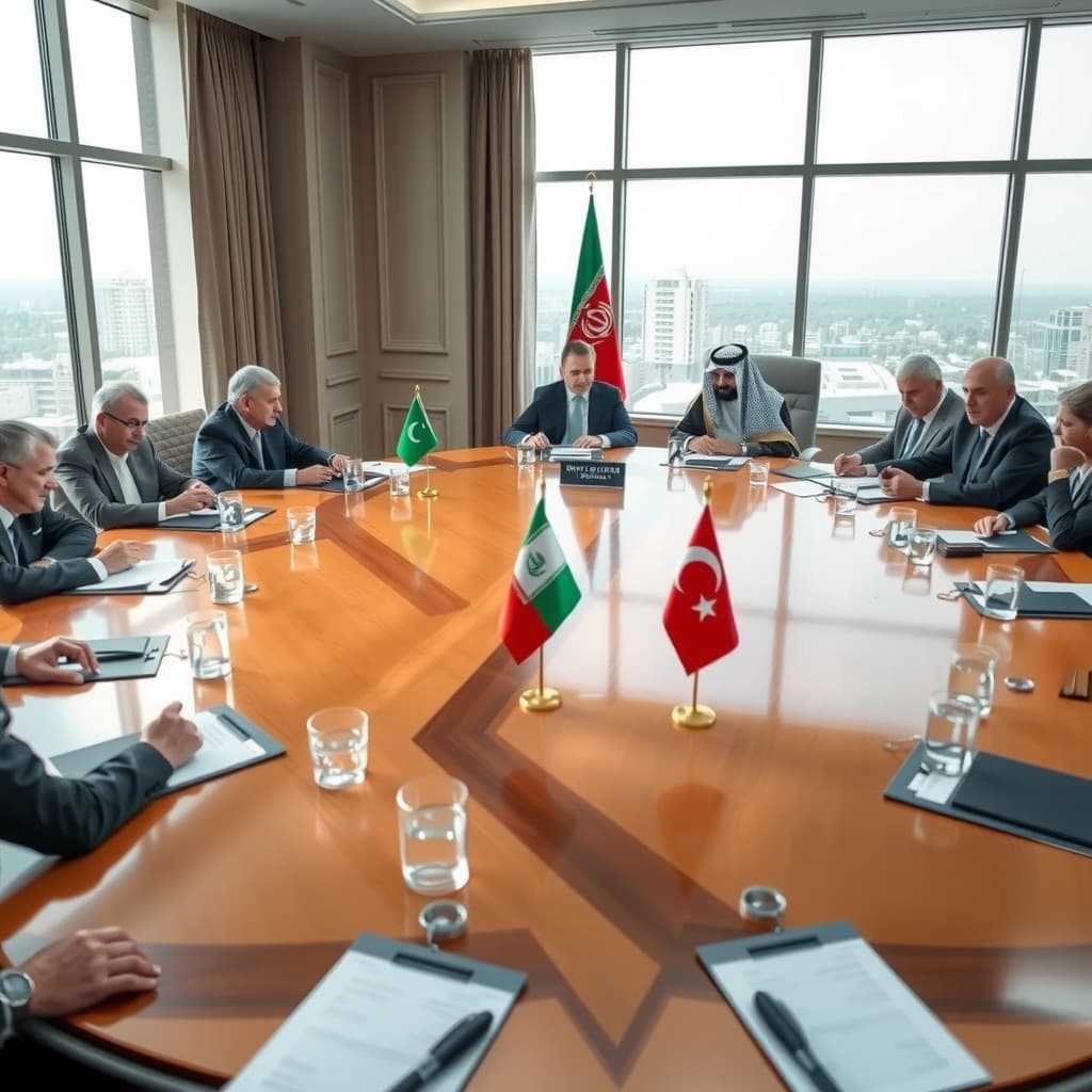 پاکستان کی کوشش سے تہران میں ایران، سعودی عرب اور ترکی کے ساتھ علاقائی سلامتی مذاکرات
