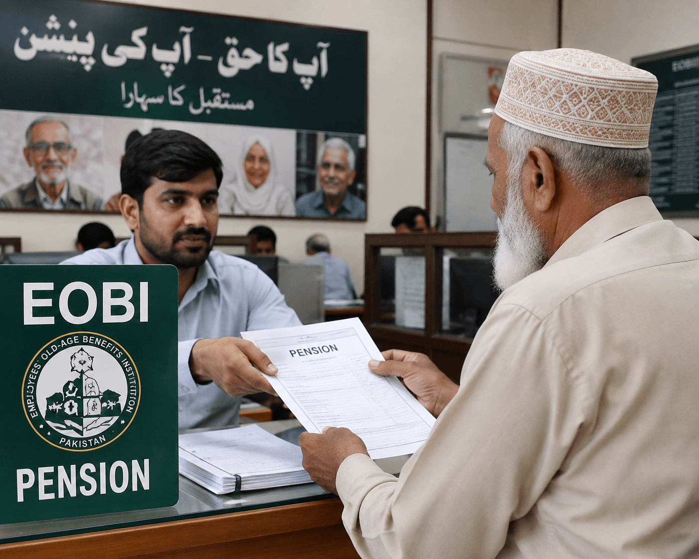 ای او بی آئی پنشن میں دوبارہ اضافے کے لیے اقدامات تیز کرنے کی ہدایت
