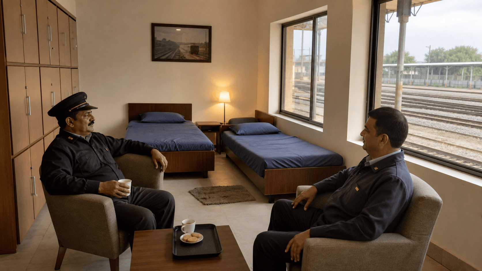 پاکستان ریلوے نے خانیوال میں گارڈز اور لوکو پائلٹس کے رننگ رومز بہتر بنا دیے