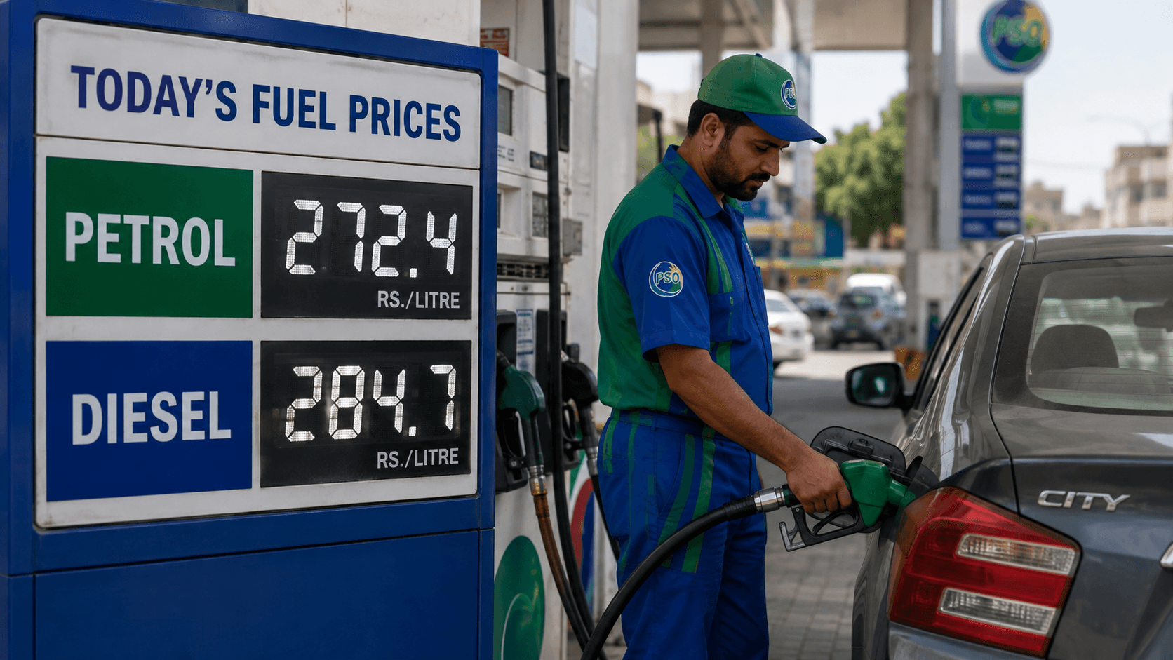 حکومت نے پیٹرول 77 پیسے مہنگا، ہائی اسپیڈ ڈیزل 1.03 روپے سستا کر دیا